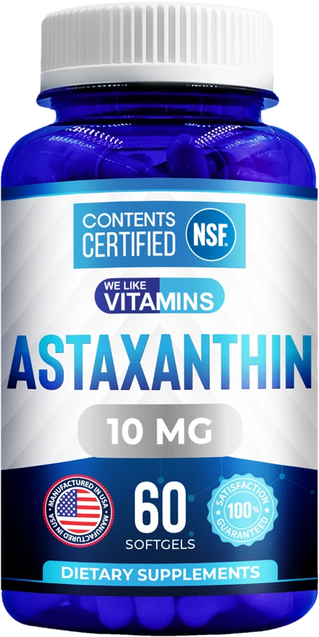 Astaxanthin bottle