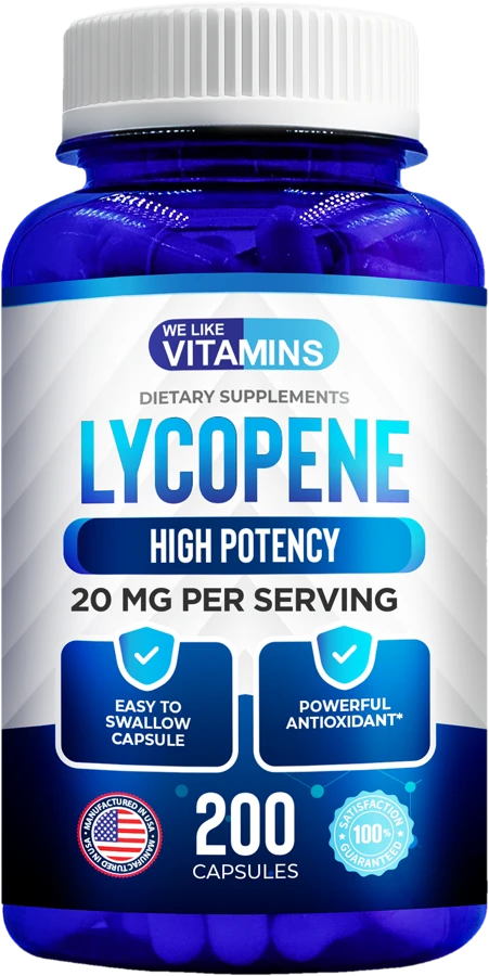 Lycopene bottle
