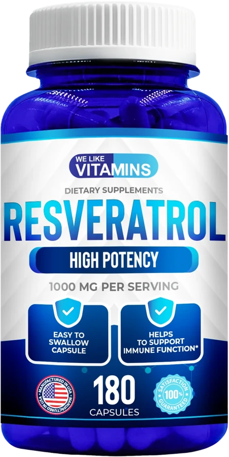 Resveratrol bottle